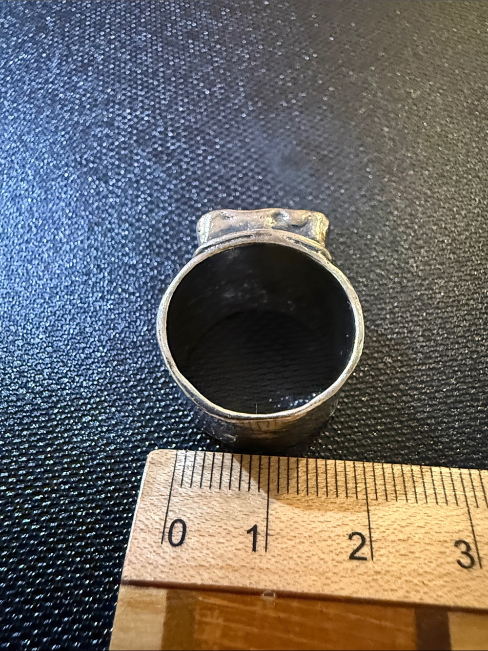Silpada Sterling Silver Smoky Quartz Square Ring - Smoky Gray - Picture 3 of 7